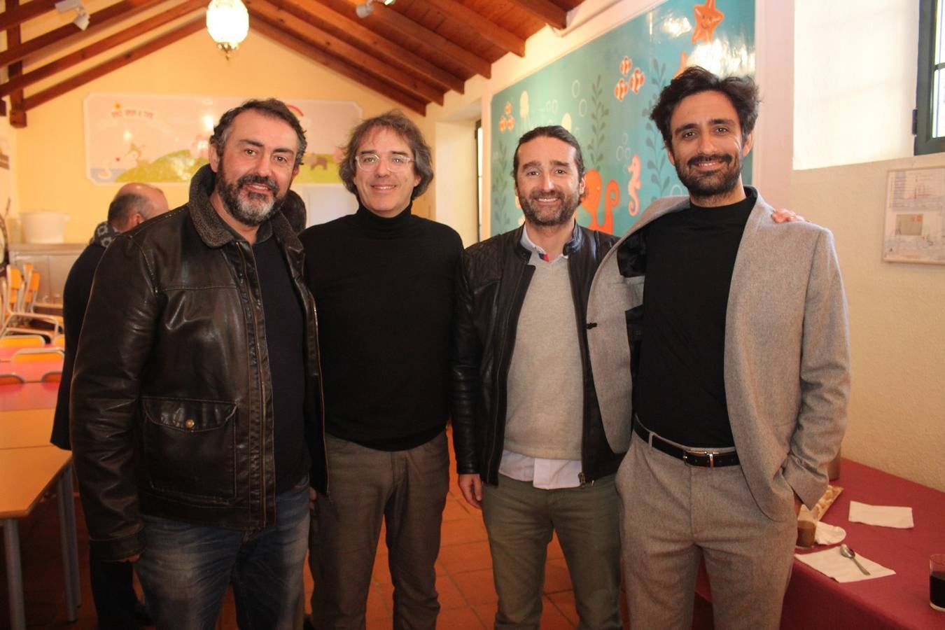 Patrick Sanjuan, Enrique Navarro, David Suárez de Puga y Gino Cristófalo. El Liceo Francés acoge el ‘Foro Des Métiers’