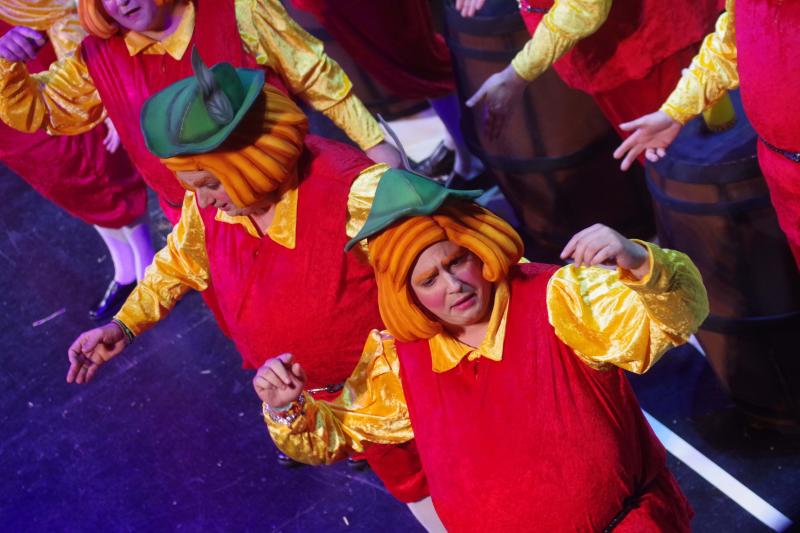 Murga 'La venganza se sirve fría' en la tercera semifinal del Carnaval de Málaga 2019.