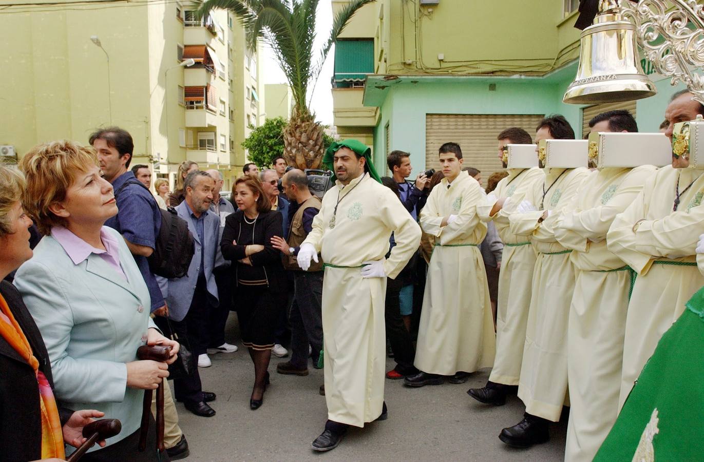 2002. En la Semana Santa de Málaga.