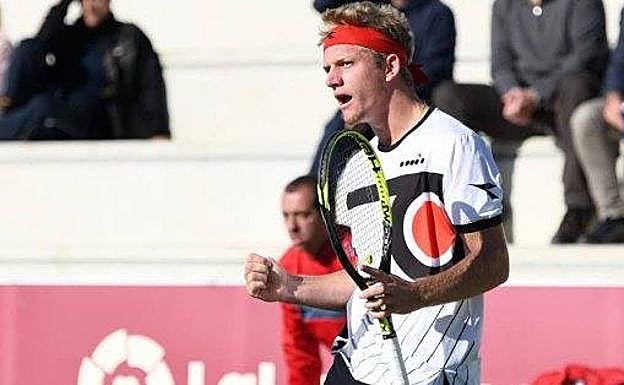 Alejandro Davidovich, en un partido de esta temporada.