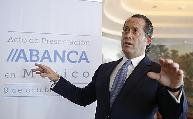 El presidente de Abanca, Juan Carlos Escotet. 