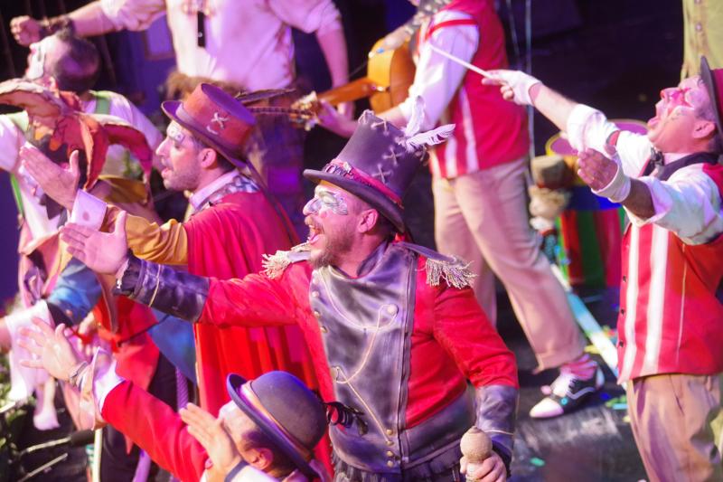 Segundo premio en comparsa: 'El carromato de Max'.