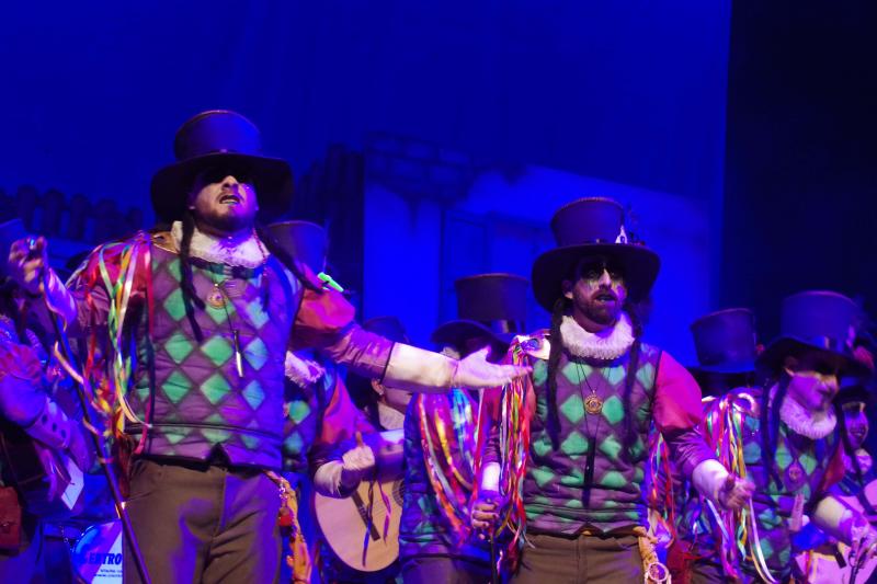 Quinto premio en comparsa: 'El pasaje de los milagros''.