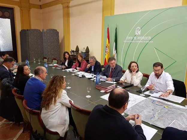 Reunión de la comisión provincial de Urbanismo. 