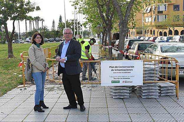 Rafael Piña, ayer, durante la presentación del plan.