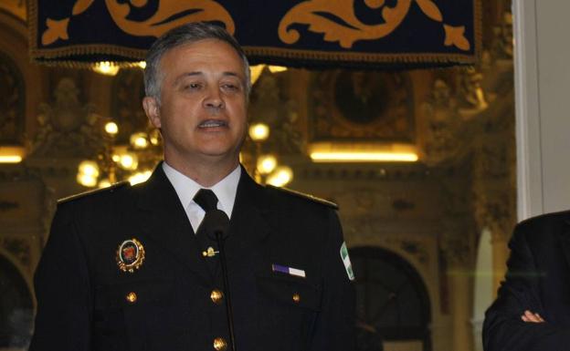 Imagen de archivo de la posesión de José Fernando Cerezo García-Verdugo como nuevo jefe de la Policía Local de Málaga 