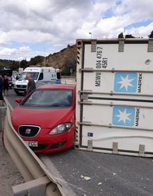 Imagen secundaria 2 - Imágenes del siniestro. 
