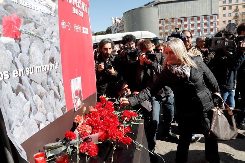 El 15 aniversario del atentado yihadista que costó la vida a 193 personas en la capital de España se ha conmemorado en distintos puntos de la ciudad con división entre los representantes políticos.