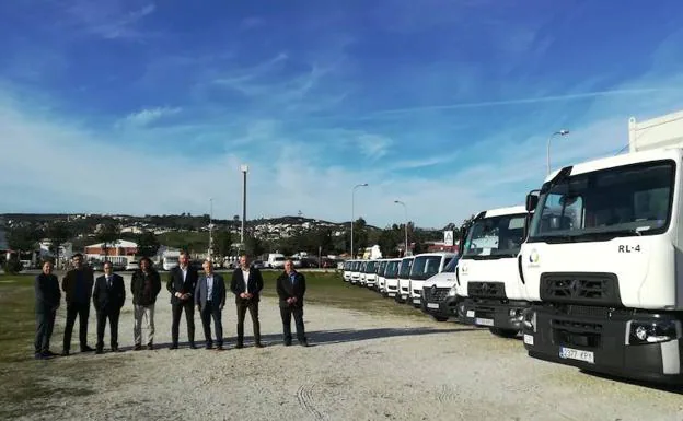 Mijas anunció la compra de varios camiones de basura hace unos meses. 
