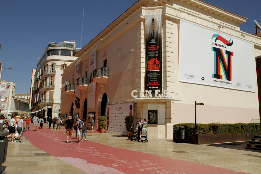 Málaga ultima los detalles para lucir de cine con motivo del Festival de Málaga que se celebrará del 15 al 24 de marzo. 