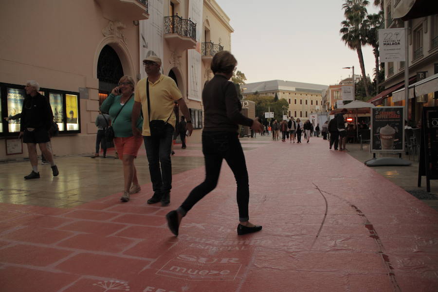 Málaga ultima los detalles para lucir de cine con motivo del Festival de Málaga que se celebrará del 15 al 24 de marzo. 