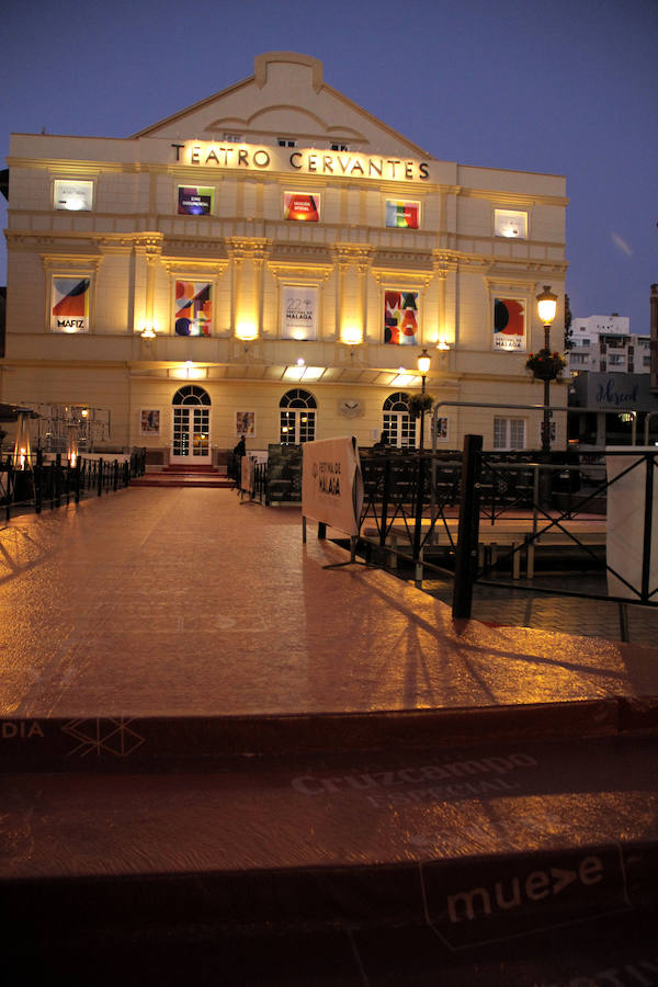 Málaga ultima los detalles para lucir de cine con motivo del Festival de Málaga que se celebrará del 15 al 24 de marzo. 