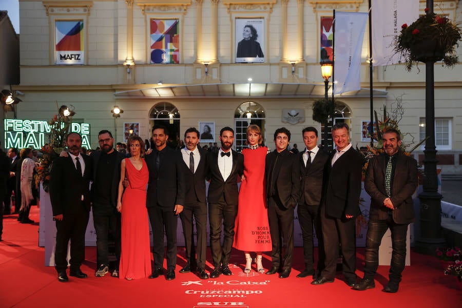 El cine en español se da cita estos días en Málaga. Así está siendo la alfombra del certamen.