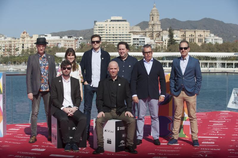 Parte del equipo de 'Buñuel en el laberinto de las tortugas'.