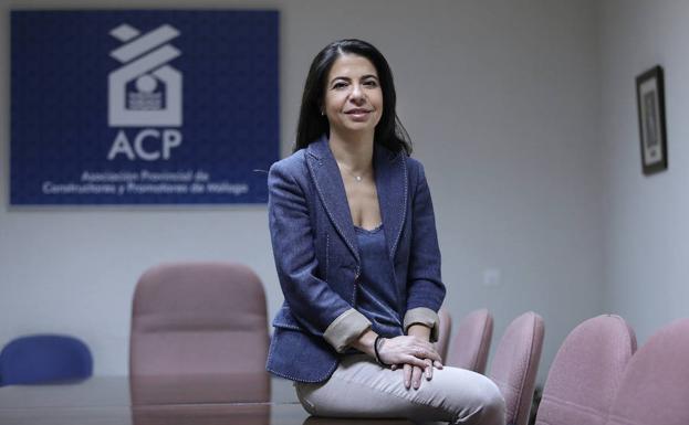 Violeta Aragón, en la sede de la ACP.