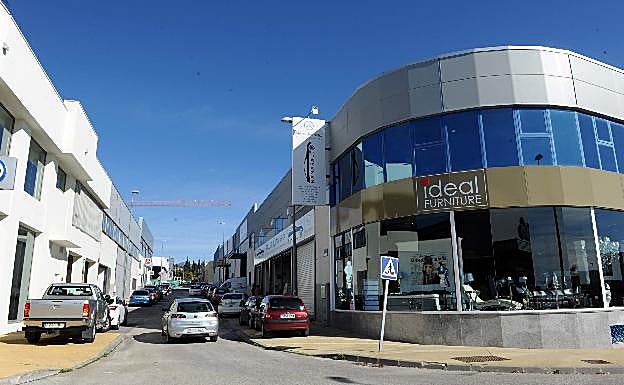 Vista del polígono industrial. 