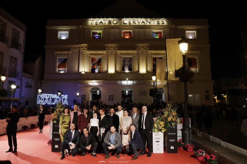 El cine en español se da cita estos días en Málaga. Así está siendo la alfombra del certamen.