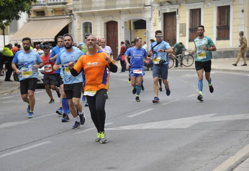 Más de 7.500 corredores participan en la 29ª edición de la Media Maratón Ciudad de Málaga.