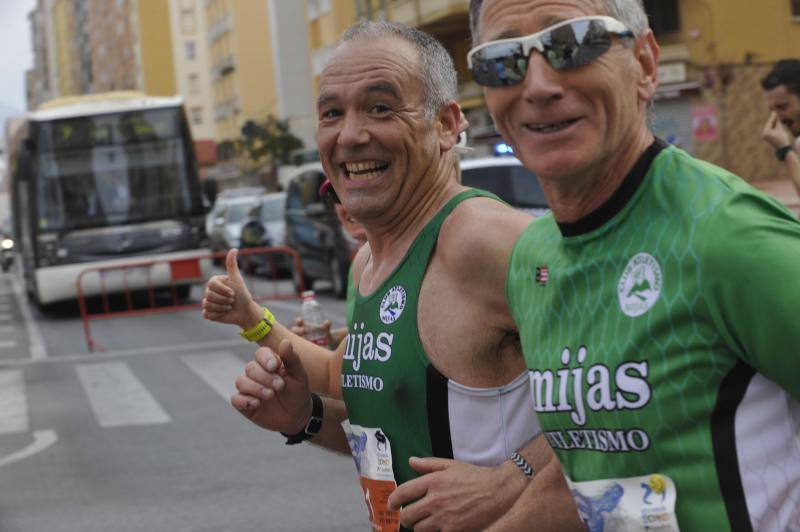 Más de 7.500 corredores participan en la 29ª edición de la Media Maratón Ciudad de Málaga.