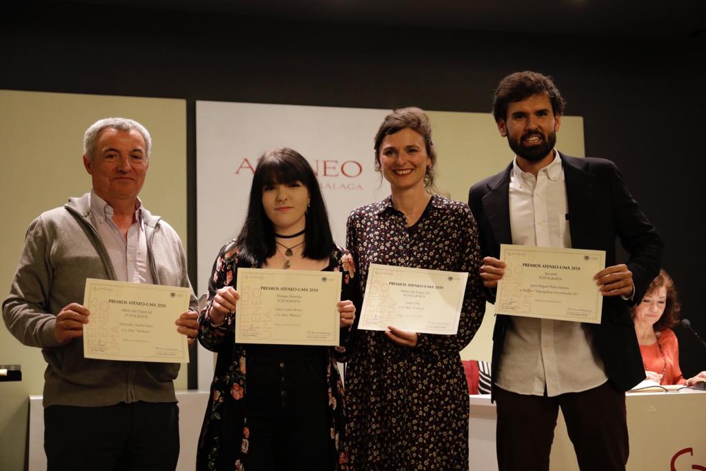 Fotos: Entrega de los Premios Ateneo-Universidad de Málaga