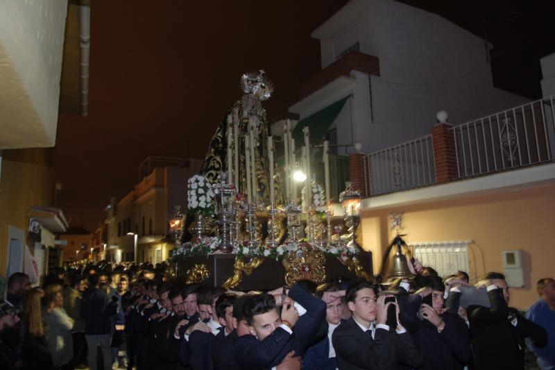 Procesión de Jesús del Dulce Nombre en su Caridad y la Virgen de la Paloma de Mangas Verdes