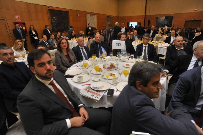 El presidente de la Junta de Andalucía, protagonista del encuentro en el Hotel NH Málaga