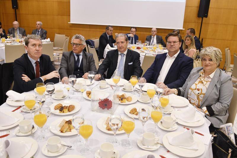 El presidente de la Junta de Andalucía, protagonista del encuentro en el Hotel NH Málaga