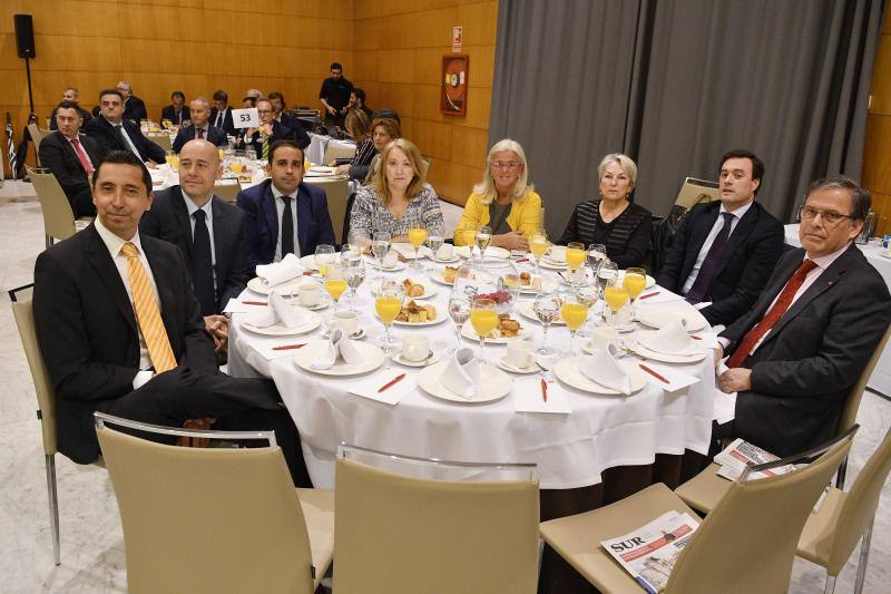 El presidente de la Junta de Andalucía, protagonista del encuentro en el Hotel NH Málaga