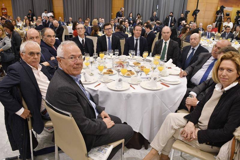 El presidente de la Junta de Andalucía, protagonista del encuentro en el Hotel NH Málaga