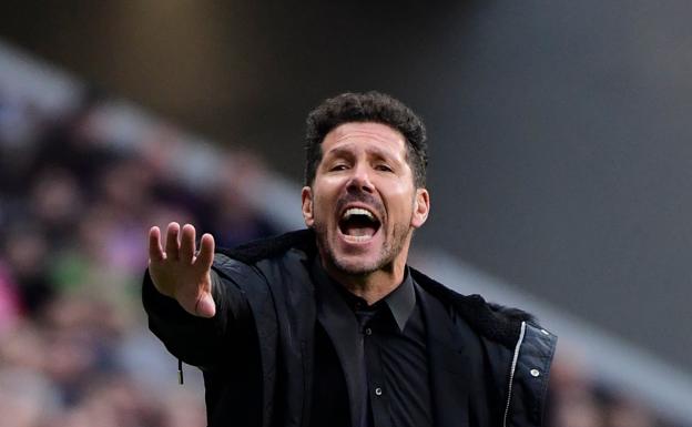 Simeone: «Solo no competimos bien un partido en 7 años»