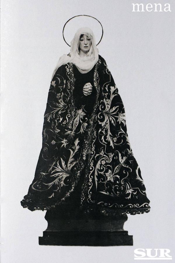 Fotos: Momentos históricos de la Congregación de Mena: el Cristo de la Buena Muerte, la Soledad Coronada y su nexo con La Legión