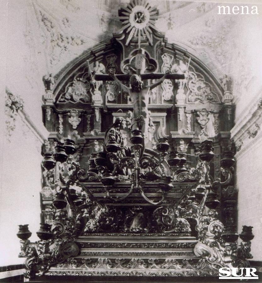 Fotos: Momentos históricos de la Congregación de Mena: el Cristo de la Buena Muerte, la Soledad Coronada y su nexo con La Legión