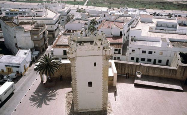 Centro histórico de Conil.