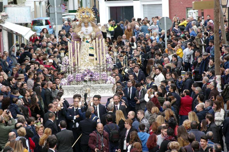 Traslado de los titulares de la Cofradía de la Sangre