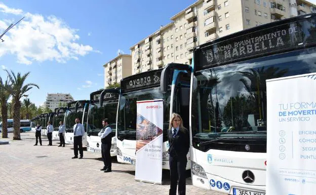 morir Plantación capital Marbella renueva la totalidad de la flota de autobuses urbanos y crea  nuevas líneas | Diario Sur