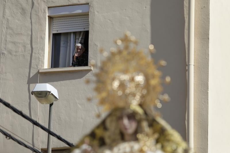 Fotos: Seis procesiones en un intenso fin de semana cofrade