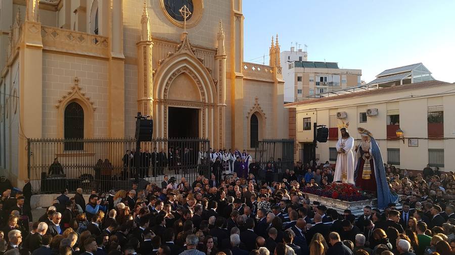 Las mejores imágenes de la misa del alba, el acto en el Hospital Civil y el recorrido por la Trinidad de los titulares de la Cofradía del Cautivo y La Trinidad este 2019.