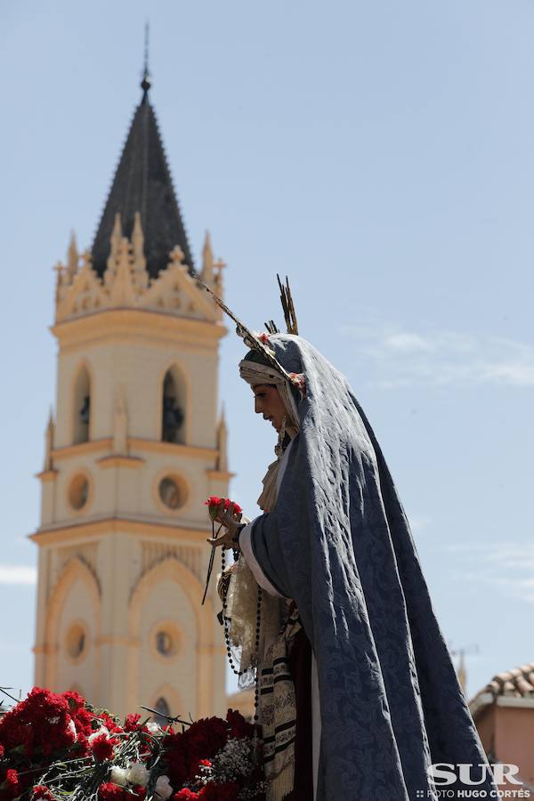 Las mejores imágenes de la misa del alba, el acto en el Hospital Civil y el recorrido por la Trinidad de los titulares de la Cofradía del Cautivo y La Trinidad este 2019.