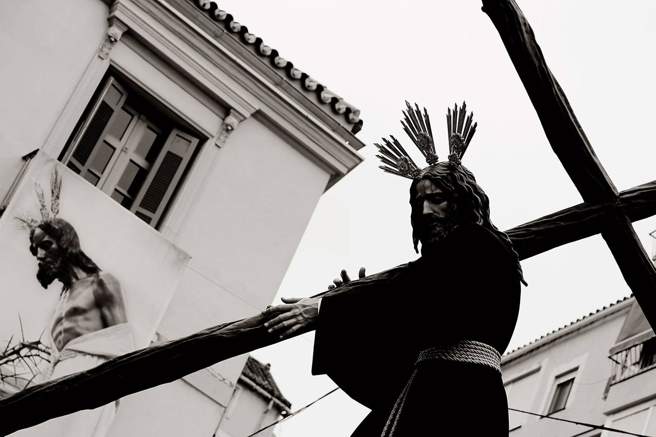 Imágenes realizadas el Miércoles Santo por las calles de Málaga