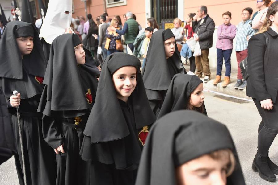 Los cortejos procesionales de Monte Calvario, Descendimiento, Dolores de San Juan, Amor, Traslado, Piedad, Sepulcro y Servitas