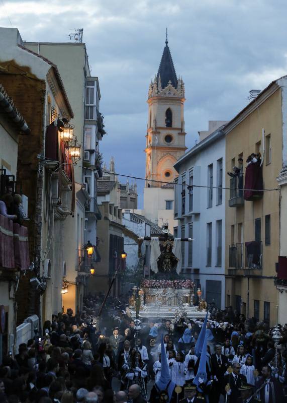 Los cortejos procesionales de Monte Calvario, Descendimiento, Dolores de San Juan, Amor, Traslado, Piedad, Sepulcro y Servitas