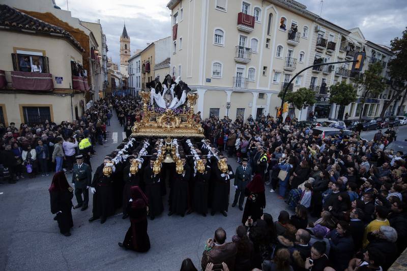 Los cortejos procesionales de Monte Calvario, Descendimiento, Dolores de San Juan, Amor, Traslado, Piedad, Sepulcro y Servitas