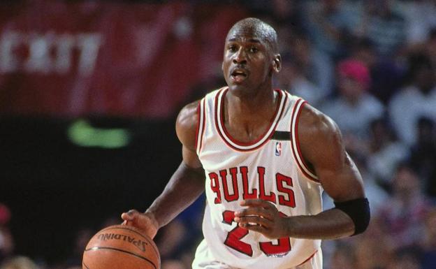 Michael Jordan, el mítico 23 de los Bulls de Chicago.