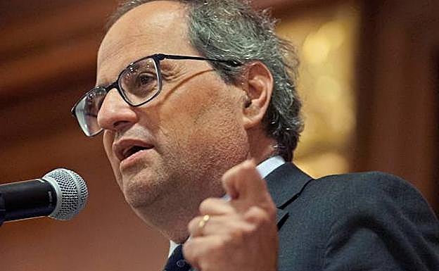 El presidente de la Generalitat, Quim Torra.
