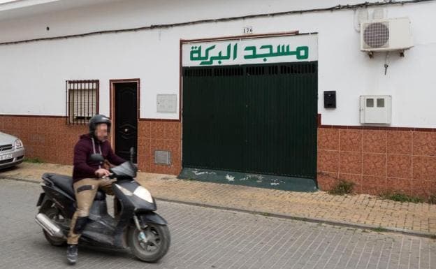 Mezquita en el barrio sevillano donde rezaba el presunto yihadista que supuestamente tenía previsto atentar en Sevilla. 