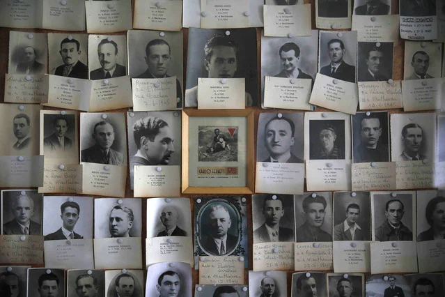 Fotografías de algunos de los españoles que murieron en el campo de exterminio de Mauthausen