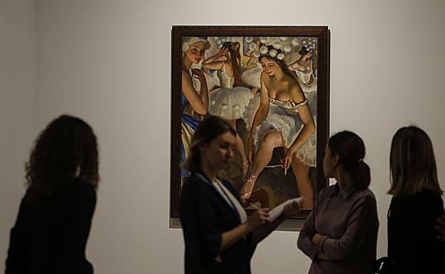 La muestra la componen cerca de 200 obras, fundamentalmente pintura.