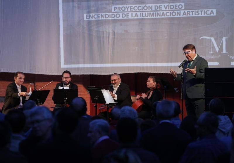 La Diputación de Málaga organizó una gala conmemorativa para celebrar este aniversario en los exteriores de la plaza de toros, tras ser suspendida el pasado 30 de marzo.