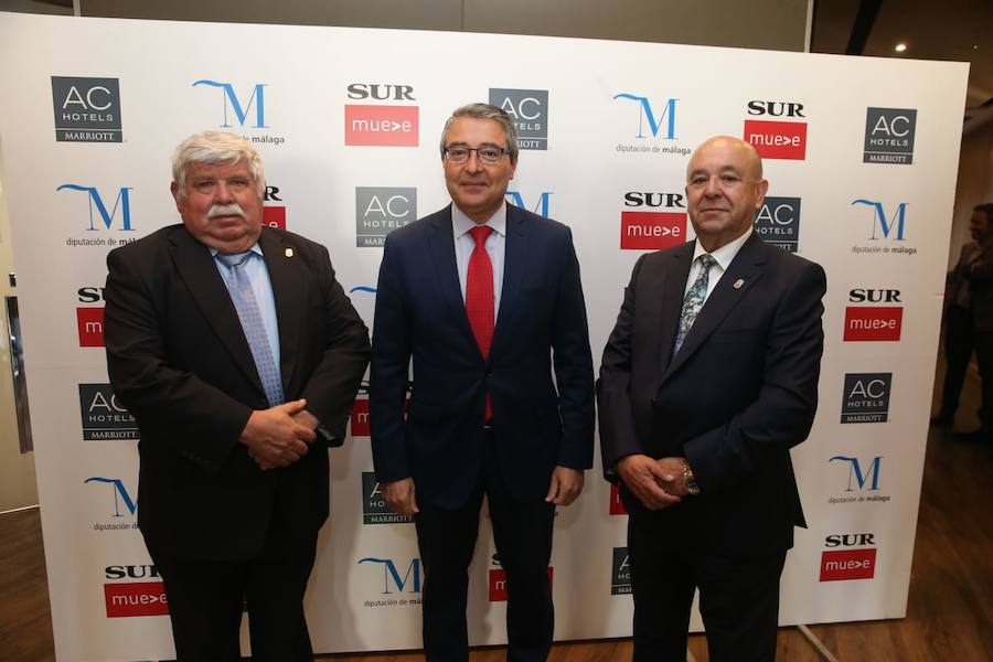 El consejero de Turismo, Regeneración, Justicia y Administración Local protagoniza el encuentro en el Hotel Málaga Palacio