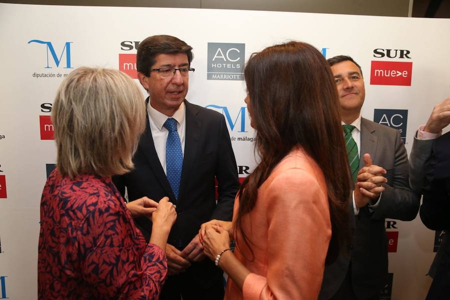 El consejero de Turismo, Regeneración, Justicia y Administración Local protagoniza el encuentro en el Hotel Málaga Palacio